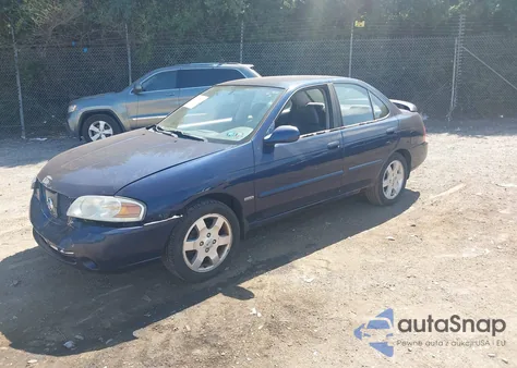 2006 Nissan Sentra 1.8S z USA, uszkodzony, nr VIN 3N1CB51D36L541984